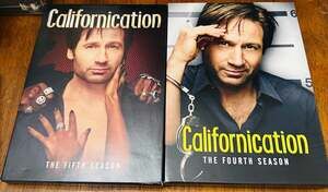 Californication The Fourth Season and The Fifth Season DVD Lot